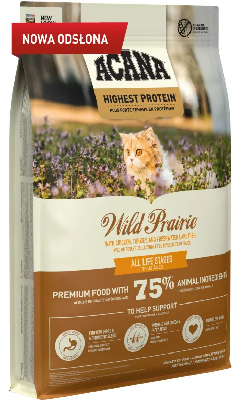 Karma sucha Acana Wild Prairie Cat dla kota 4,5 kg