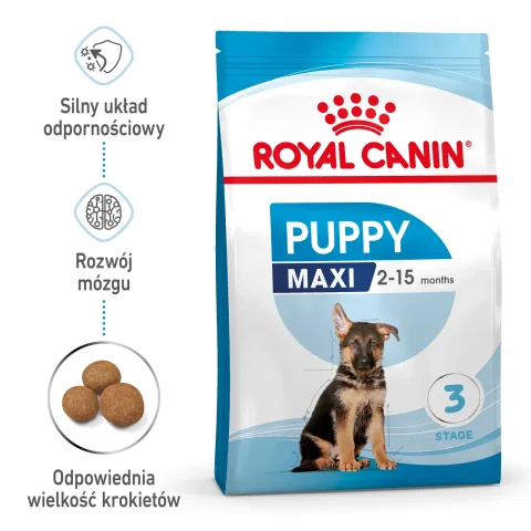 Karma sucha Royal Canin Maxi Puppy dla szczeniąt ras dużych