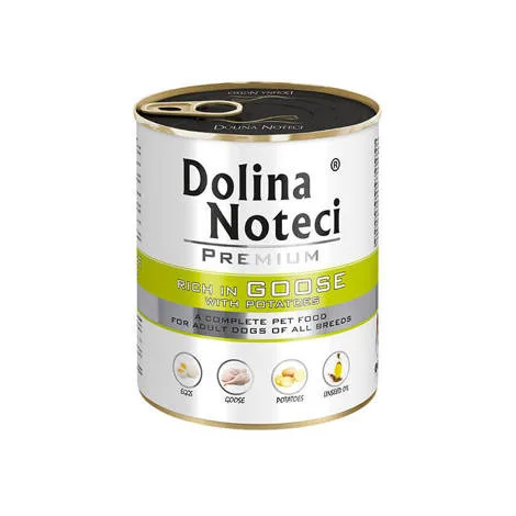 Karma mokra Dolina Noteci Premium Gęś z ziemniakami dla dorosłych psów wszystkich ras 800