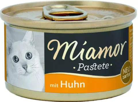 Karma mokra Miamor Pastete dla dorosłych kotów Kurczak 85 g