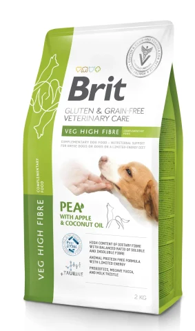 Karma sucha Brit GF Veterinary Diets Dog Gluten & Grain Free Veg Fibre dla psów z