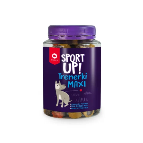Przysmak Maced Sport Up!! Trenerki Maxi dla dużych ras 300 g