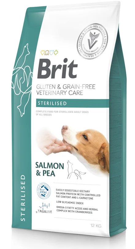 Karma sucha Brit veterinary Brit GF Veterinary Diets Sterilised Łosoś — widok 1