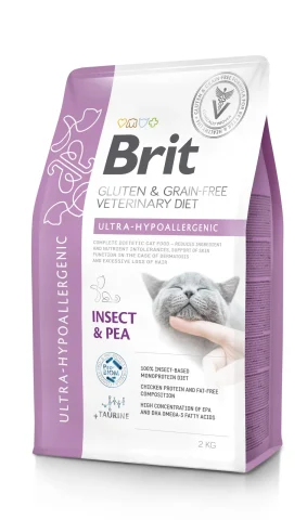Karma sucha Brit Veterinary Diets Brit GF Veterinary Diets Cat Gluten & Grain Free