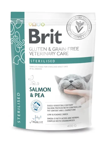 Karma sucha Brit Veterinary Diets Cat Sterilised dla dorosłych kotów sterylizowanych