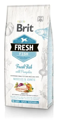 Karma sucha Brit Fresh Fish & Pumpkin Adult Large Muscles & Joints dla dorosłych psów