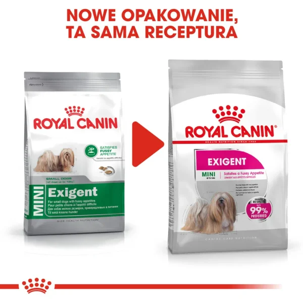 Karma sucha Royal Canin Exigent Mini dla psów wybrednych 1 kg — widok 2