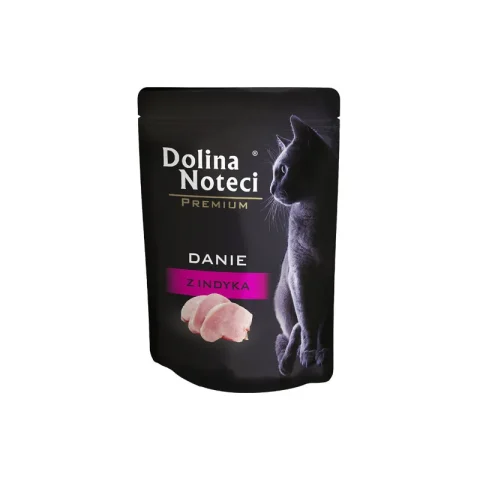 Karma mokra Dolina Noteci Premium Danie Z Indyka dla kota 85 g