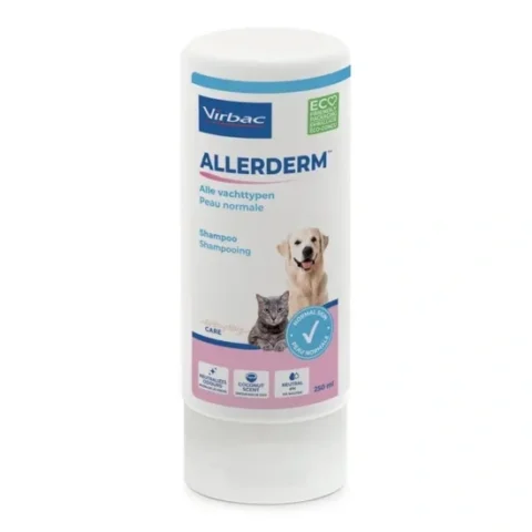 Higiena Virbac Allerderm Szampon Dla Psów I Kotów Do Skóry Normalnej 250 ml