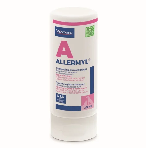Higiena Virbac Allermyl Szampon Dermatologiczny Dla Psa I Kota 250 ml