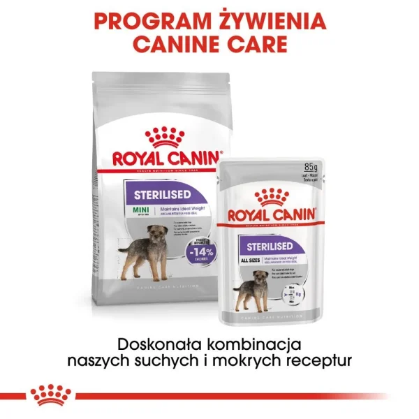 Karma sucha Royal Canin Sterilised Mini dla małych ras po sterylizacji 1 kg — widok 6