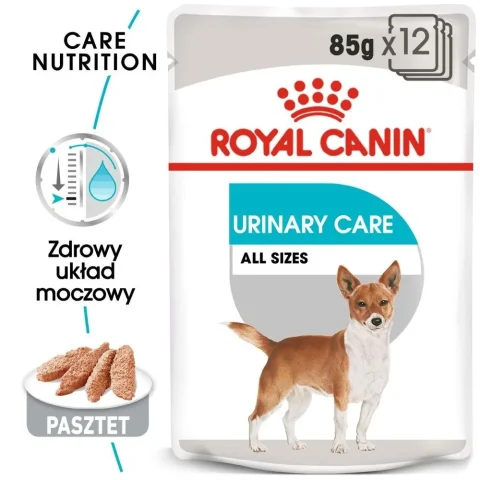 Karma mokra Royal Canin Urinary Care pasztet dla dorosłych psów 12x85 g