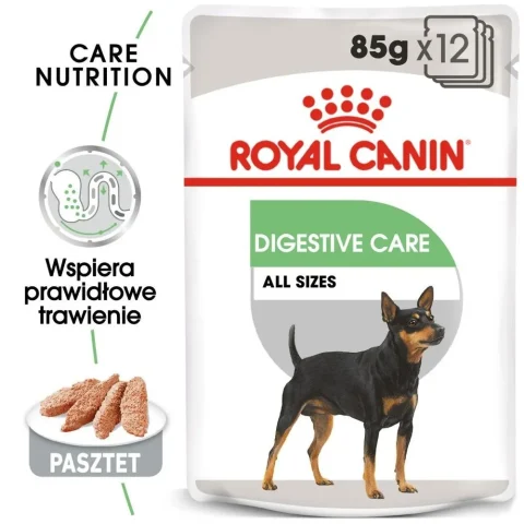 Karma mokra Royal Canin Digestive Care Pasztet 12x85 g