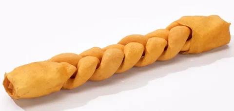 Przysmak MACED Warkocz premium brązowy 25 cm