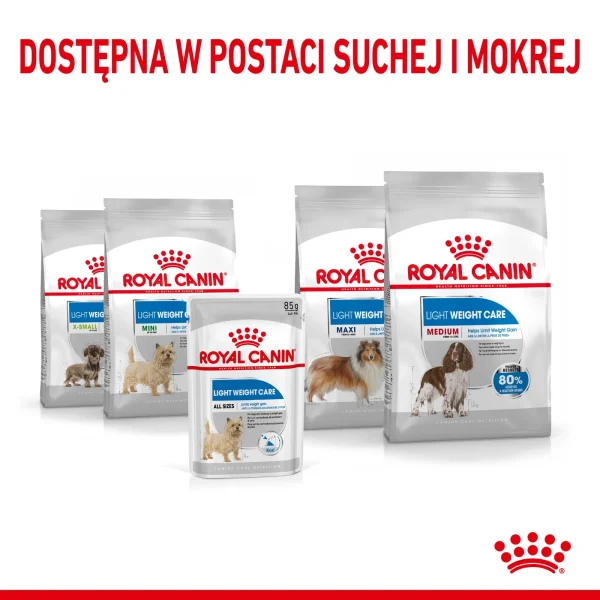 Karma mokra Royal Canin Light Weight Care Pasztet dla psów 12x85 g — widok 5