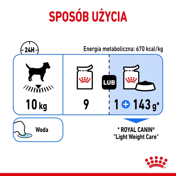 Karma mokra Royal Canin Light Weight Care Pasztet dla psów 12x85 g — widok 7