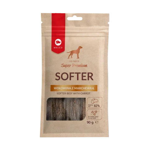 Przysmak MACED Softer Wołowina z Marchewką 90 g