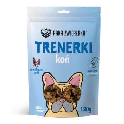 Przysmak Paka Zwierzaka Trenerki Przysmak Dla Psów Konina 120 g