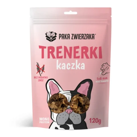 Przysmak Paka Zwierzaka Trenerki Przysmak Dla Psów Kaczka 120 g