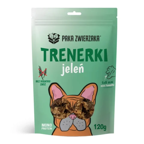 Przysmak Paka Zwierzaka Trenerki Przysmak Dla Psów Jeleń 120 g