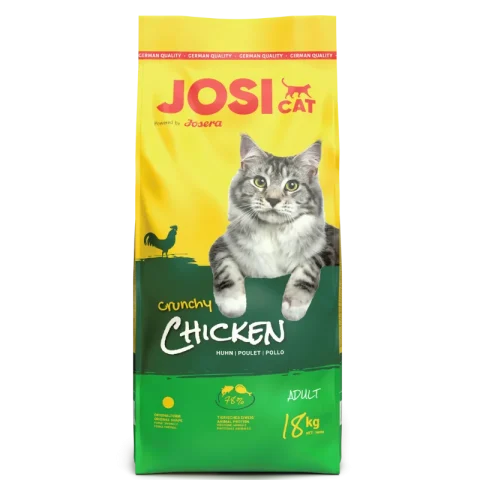 Karma sucha Josera JosiCat Crunchy Chicken dla dorosłych kotów Kurczak 18 kg