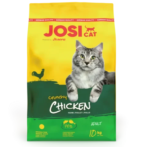 Karma sucha Josera JosiCat Crunchy Chicken dla dorosłych kotów Kurczak 10 kg