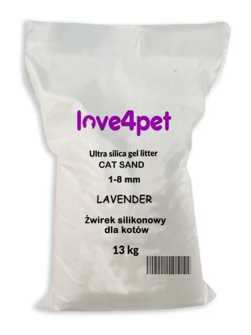 Żwirek silikonowy Cat Sand Lavender 13 kg