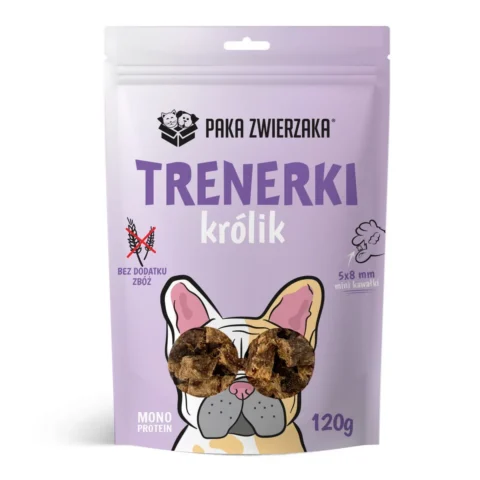 Przysmak Paka Zwierzaka Trenerki Królik 120 g