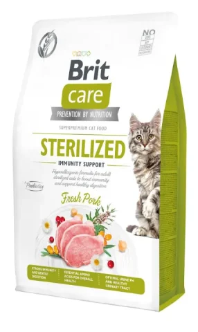 Karma sucha Brit Care Cat Grain-Free Sterilized Immunity Support dla dorosłych kotów