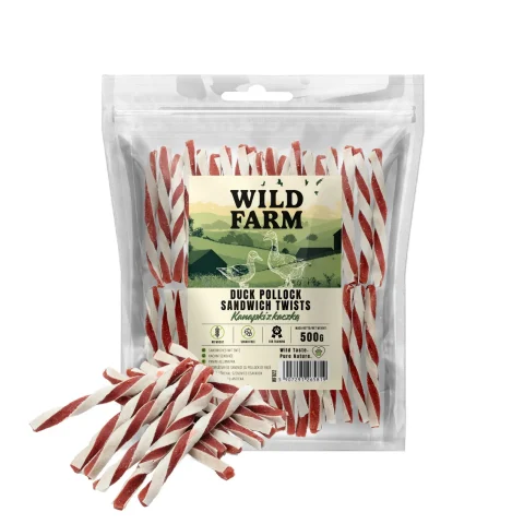 Przysmak Wild Farm Kanapka z kaczką 500 g