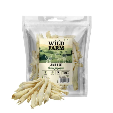 Przysmak Wild Farm Racice Jagnięce dla psa 300 g