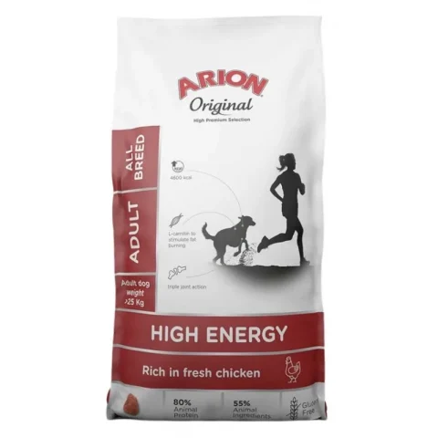 Karma sucha Arion Original High Energy Active All Breeds dla dorosłych psów Kurczak 12 kg