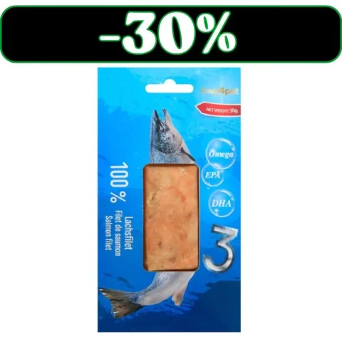 Przysmak Love4Pet Salmon Filet z łososia dla kota 30 g