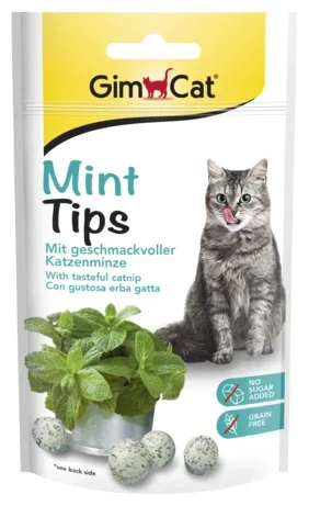 Przysmak Gimcat Mintips dla kota Miętowy 40 g