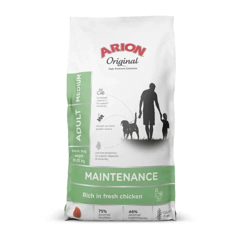 Karma sucha Arion Original Maintenance Adult Medium z kurczakiem 12 kg