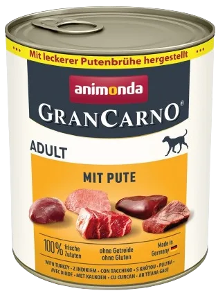 Karma mokra Animonda GranCarno Adult Wołowina & Indyk 800 g