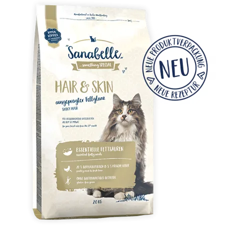 Karma sucha Bosch Sanabelle Hair & Skin dla dorosłych kotów 8 kg — widok 3