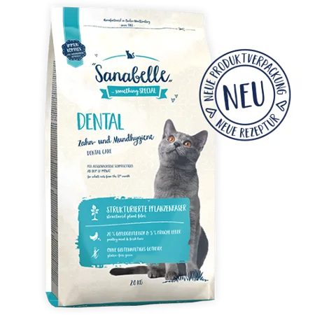 Karma sucha Bosch Sanabelle Dental dla dorosłych kotów 8 kg — widok 4