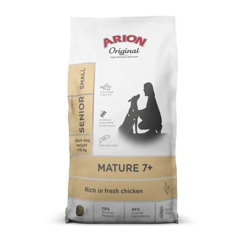 Karma sucha Arion Original Mature 7+ Adult Small Breed dla małych ras Kurczak 7 kg