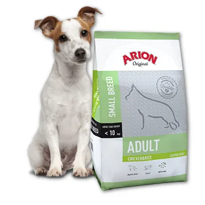 Karma sucha Arion Original Adult Small Breed Chicken & Rice dla małych ras 7,5 kg + 1 kg