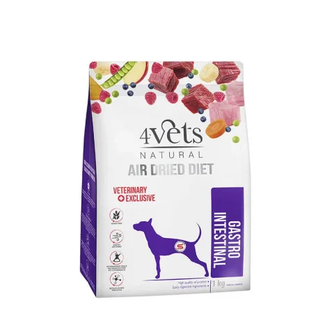 Karma sucha 4Vets Natural Gastro Intestinal dla psów z zaburzeniami trawienia 1 kg
