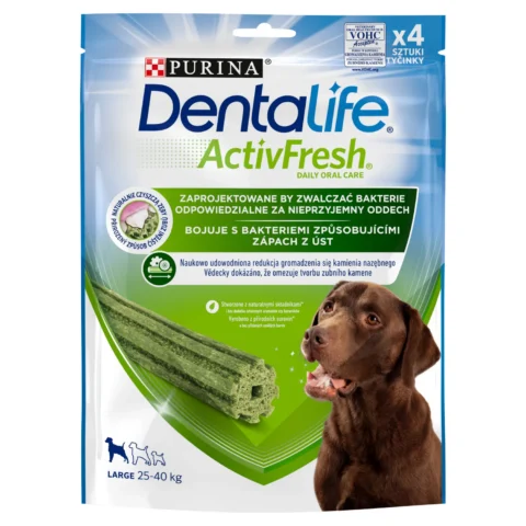 Przysmak Purina Dentalife Activefresh Przysmak Dla Psa 4 Sztuki Miód 142 g