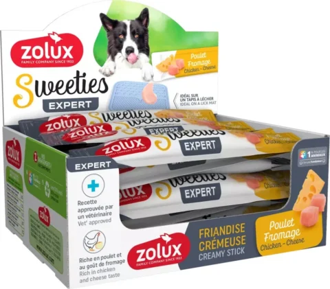Przysmak Zolux Sweeties Kremowy z Kurczakiem i Serem 14 g