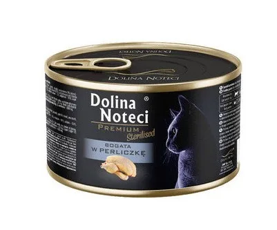Karma mokra Dolina Noteci Premium Sterilised dla kota po sterylizacji Perliczka 185 g — widok 2