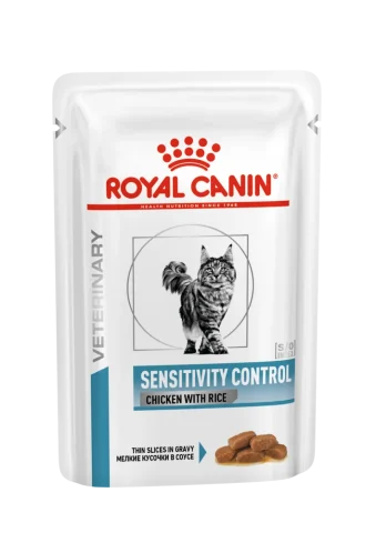 Karma mokra Royal Canin Sensitivity Control Chicken dla dorosłych kotów 12x85 g