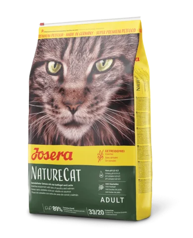 Karma sucha Josera NatureCat dla dorosłych kotów 10 kg