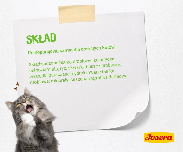 Karma sucha Josera SensiCat dla kota z wrażliwym układem trawiennym 2 kg — widok 2