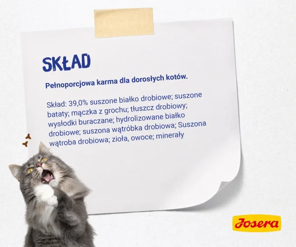 Karma sucha Josera Daily Cat dla dorosłych kotów 2 kg — widok 3