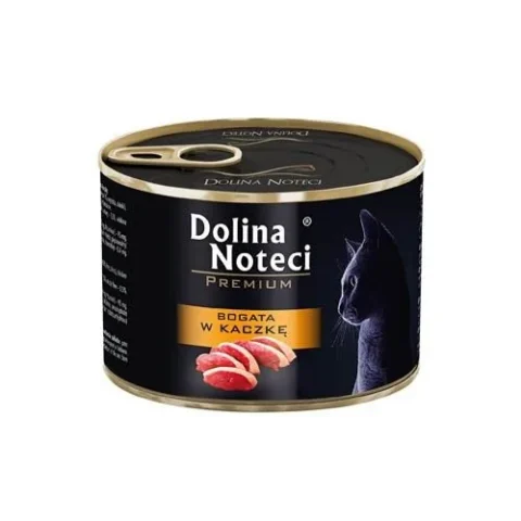 Karma mokra Dolina Noteci Dolina Noteci Premium Dla Kota Bogata W Kaczkę kaczka