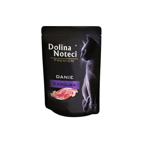 Karma mokra Dolina Noteci Premium Danie z królika dla kota dorosłego 85 g